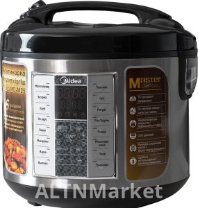 Мультиварка Midea MD-M25 серебристый, черный