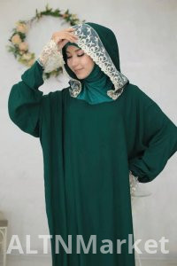 Muslima style 235002 зеленый универсальный