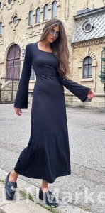 16487056_Платье лапша черный S