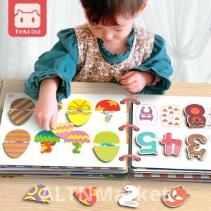 Книжка-игрушка Toki Cat Липучки мультиколор