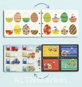 Книжка-игрушка Toki Cat Липучки мультиколор