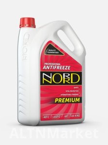 Антифриз NORD NG 20485 красный (розовый) 10 л