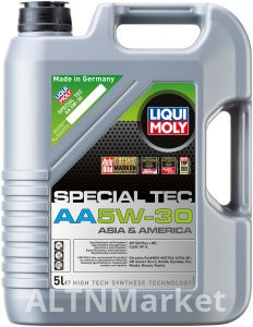 Моторное масло синтетическое LIQUI MOLY Special Tec AA 5W-30 5 л
