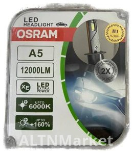 Osram 12124aks светодиодная H1, 2 шт