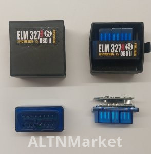 ELM 327 версия 1.5 двухплатный мультимарочный автосканер SALSER адаптер obd2