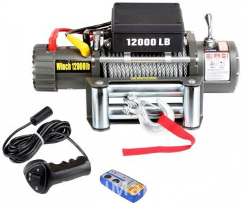 Лебедка электрическая Standard Winch 12000 lbs 26 м