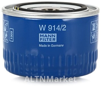 MANN-FILTER масляный фильтр W914/2