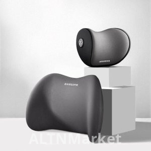 Подушка AWESOME на спинку кресла 40x27 см черный