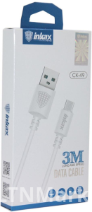 Кабель Inkax CK-49 Micro-USB 3 м