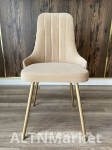 Стул Qaz Oryndyq AS002, 95x55x55 см, бежевый