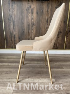 Стул Qaz Oryndyq AS002, 95x55x55 см, бежевый