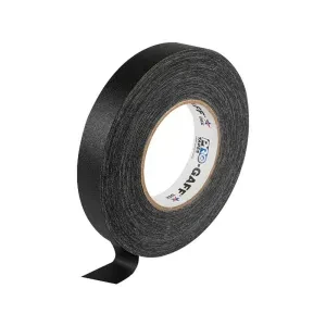 Матовый узкий тэйп Pro Gaff Matt 24mm x 25m (BLK)