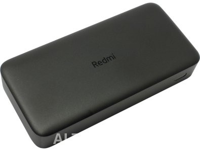 Внешний аккумулятор Xiaomi Redmi Power Bank 20000 мАч черный
