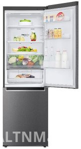 Холодильник LG GC-B459MLWM серый