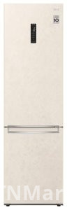 Холодильник LG GC-B509SESM бежевый