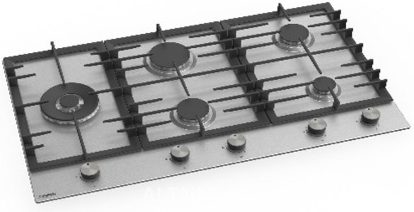 Варочная поверхность DAUSCHER 983IX-TURBO серебристый