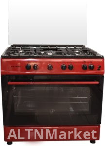 Кухонная плита Milano ML90G5/01 красный