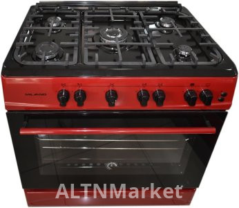 Кухонная плита Milano ML90G5/01 красный