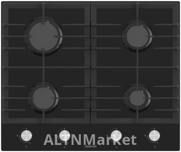 Варочная поверхность DAUSCHER 652GL-TURBO черный