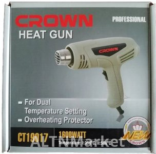 Строительный фен CROWN CT19017
