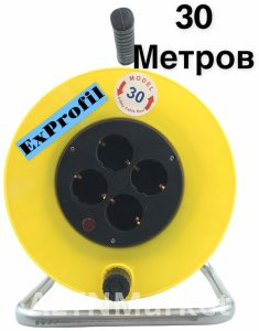 Удлинитель на катушке ExProfil EX-096, 30 м