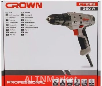 CROWN шуруповерт CT10113