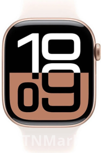 Смарт-часы Apple Watch Series 10 M/L 46 мм золотистый-белый