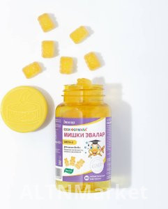 «Эвалар» ЖАҚ «Бала аю» формуласы Омега-3 таблеткалары 30 дана
