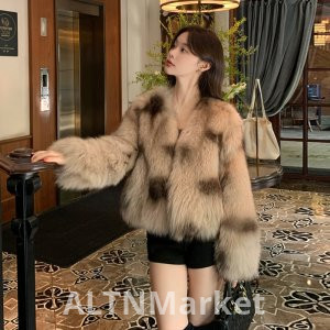 Victoria Finland Import Whole Leather Fox Fur Fur Women New Style Environmentally Friendly Furry Coat Young Short Style
