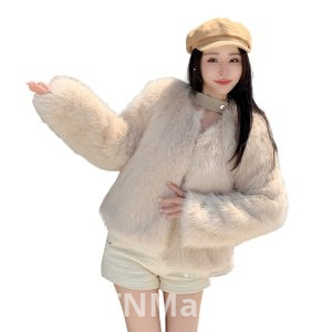 real photo Environmentally Friendly Fur Cool Oxygen Forest Winter Young A Imitation Fox Fur Fur Coat for Women New Style Coat