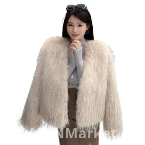 real photo Winter New Style Raccoon Fur Double-sided Weaving Fur Coat for Women Elegance Young A Short Style Environmentally Friendly Fur