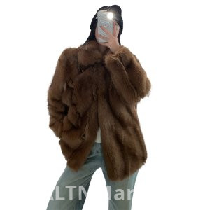 real photo Fox Fur Internet Celebrity Celebrity inspired Environmentally Friendly Fur Coat for Women Winter Vintage Hot Girl Mid-Length Style Hair Plush Coat