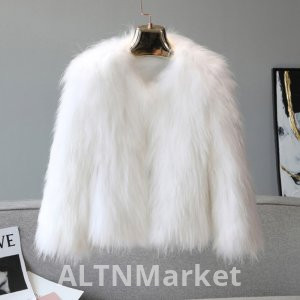 Свет Роскошные Короткие Стиль Новый Стиль Имитация Лисий Мех Шуба для Женщин Интернет Знаменитости Лисий Мех Енот Мех Мода Пальто Молодые A