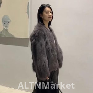 Хан серии зима с сексом модные меховые пальто имитация меха пальто Экологически чистый мех куртка женщины утолщенный имитация лисий мех пальто