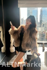 Amber Fur lux Line Women's Clothing The Dazing vibe And Smart Warm Companion Korean Style Fox Fur Fur