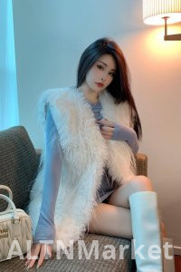 real photo Encryption Raccoon Fur Double-sided Weaving Fur Vest Coat for Women Autumn and Winter New Style The fox Young A Petite
