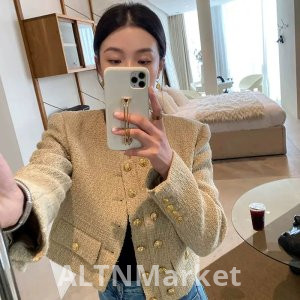 Thousand Golden Wind Chanel Style Short Style Coat for Women Autumn and Winter Clothing 2025 Explosion Models Petite Elegance Superior Sense Han Series Socialite