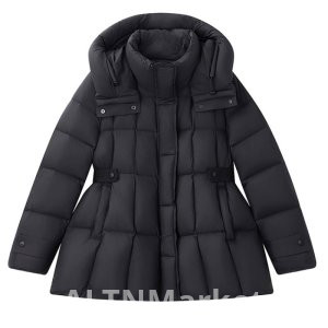 Официальный Рисунок На Бегу Принцесса Зима Новый Стиль Талия Зажимать Корейский Стиль Тонкий Посадка Похудения Капюшоном Хлопок Padded Куртка Женщины Хлопок Одежда Пальто