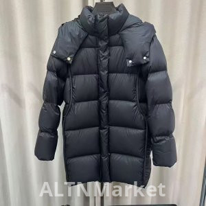 Official Figure 2025 New Style Winter Down Padded Thickened Bubble Fu Clouds Mid-Length Style Coat Superior Sense
