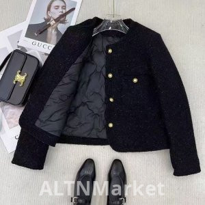 Charging Velvet Thickened Design Short Jacket Female New Style Autumn and Winter Elegance Warm Kafuu Korean Style Thickened Short Style Coat