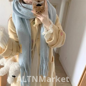 Milk Yellow Turn-Down Collar Color Buckle Woolen Coat for Women Autumn and Winter Season Petite Superior Sense Mid-Length Style Woolen Coat